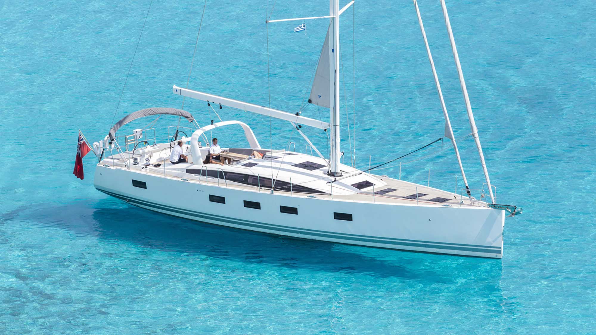 Sail the crystal clear water of the Ionian on the Argentous