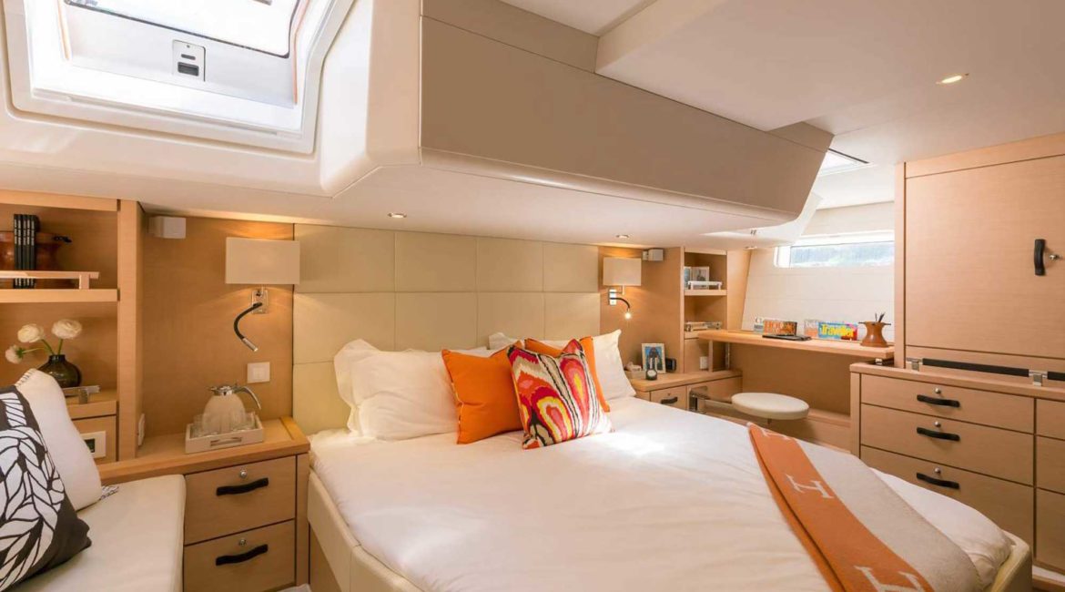 Argentous luxury master cabin