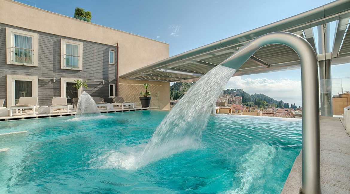 NH Collection Taormina beautiful pool
