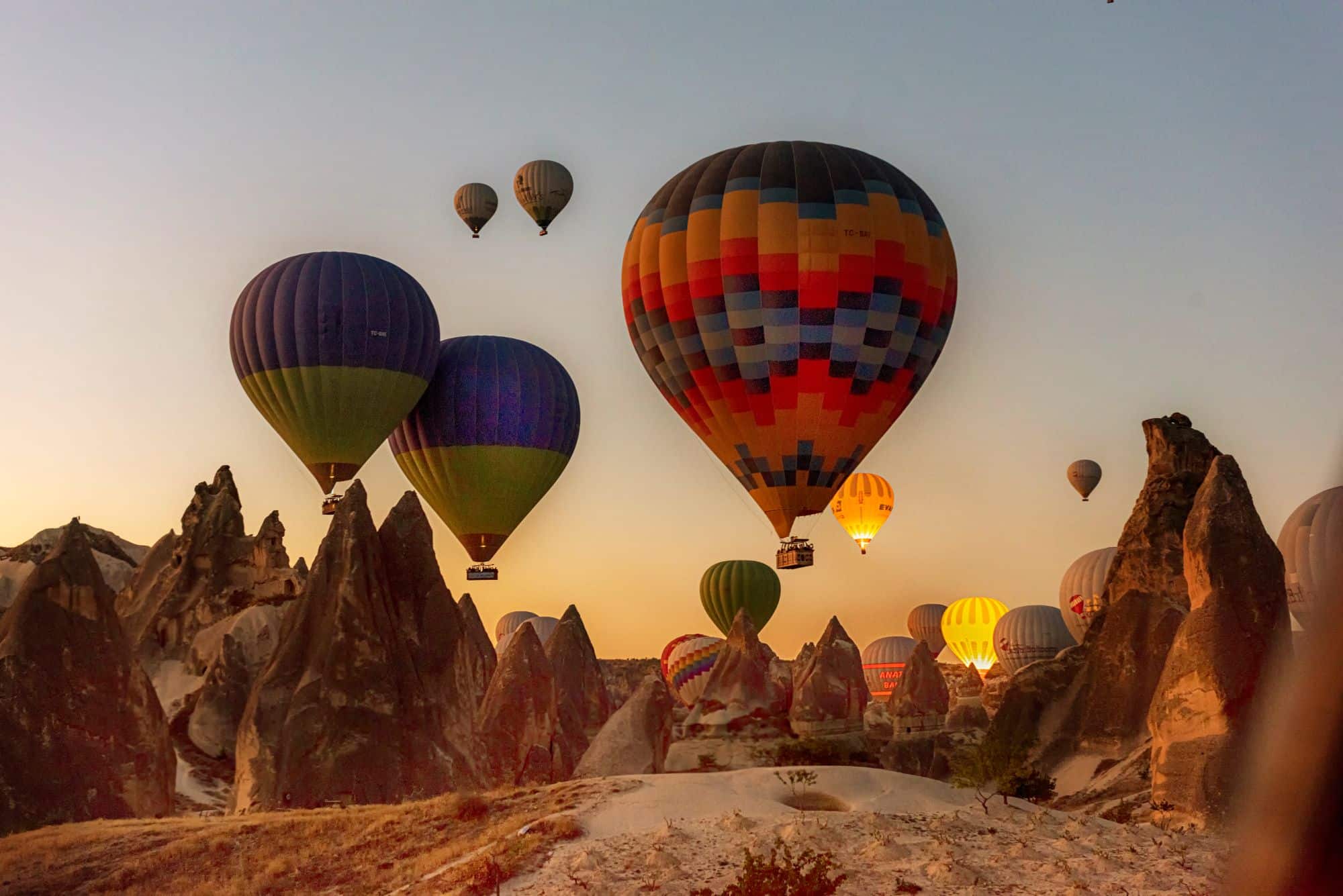 Ballooning in Cappadocia