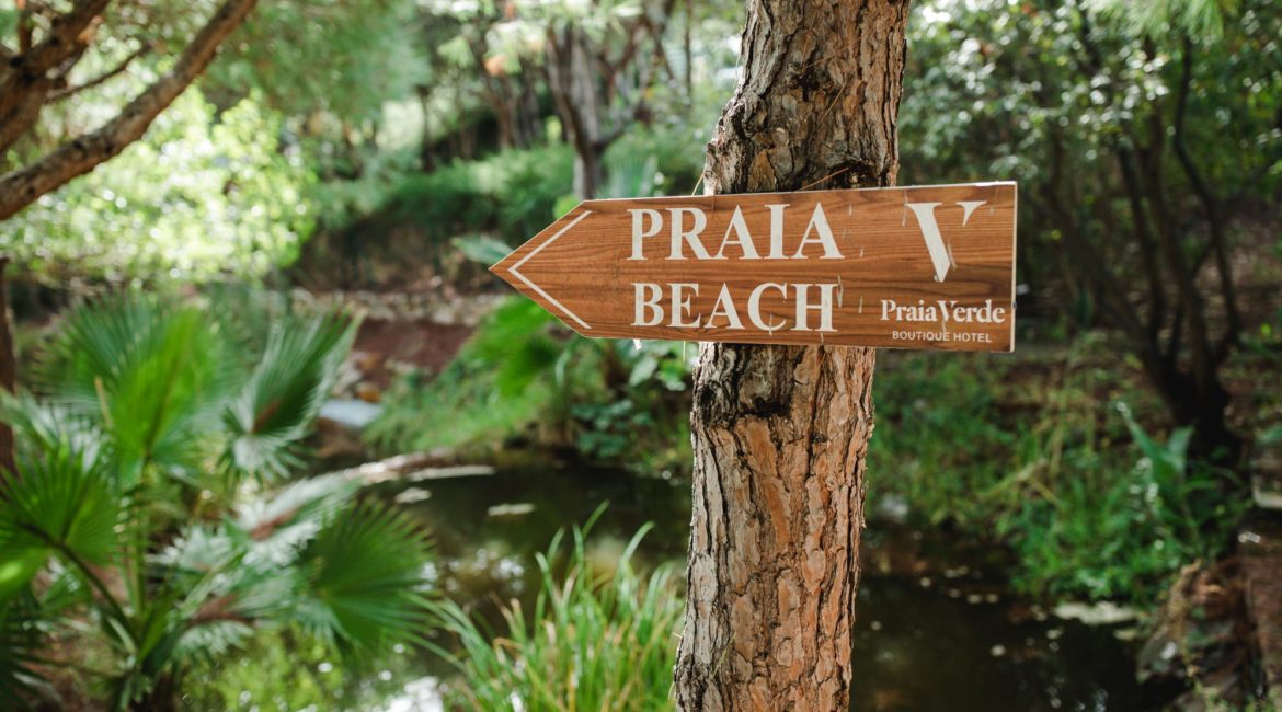 Praia Verde private beach path